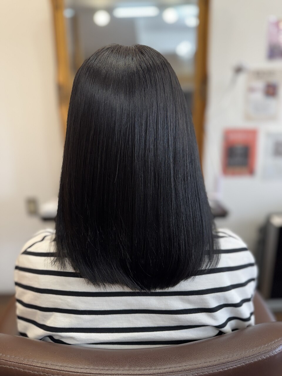 ＊ブリーチで落とせる黒染め＊