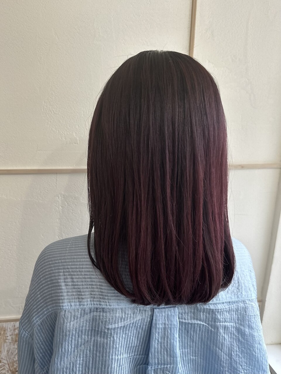 ピンクワインレッド