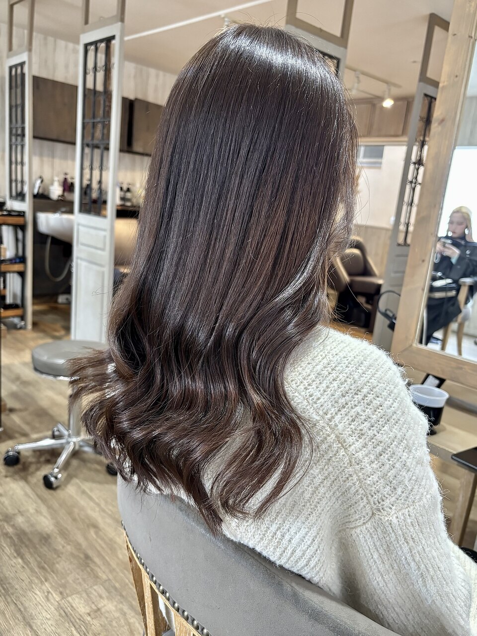 ラベンダーグレージュ/グレージュカラー/ラベンダーアッシュ