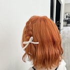 編み込みアレンジ