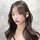 レイヤーカット フェイスレイヤー くびれヘア 韓国風