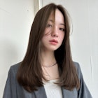 美髪レイヤーカット/顔まわりレイヤー/くびれロングレイヤー