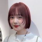 ミニボブ/フェイスレイヤー/チェリーピンク/チェリーカラー