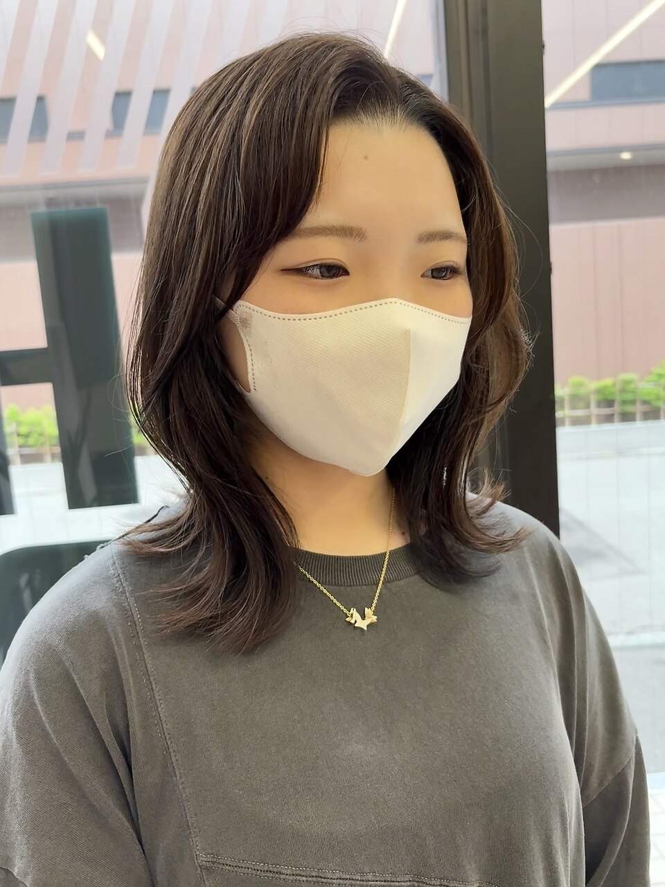 くびれ巻きでレイヤー風スタイル♪