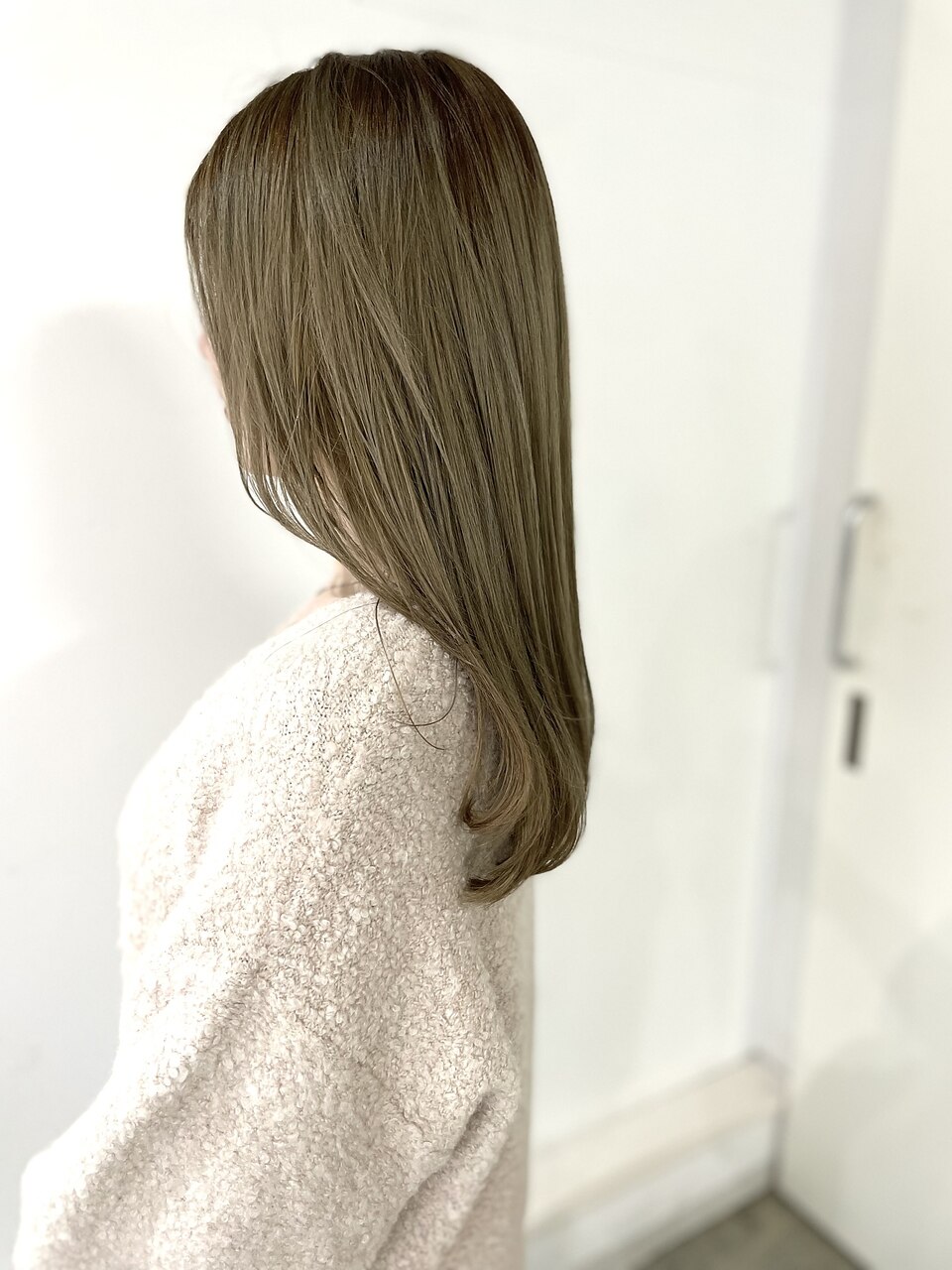 【ミントブロンドカラー】