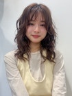【Unami】ミディアムパーマ/パーマ/ベージュカラー
