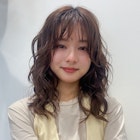 【Unami】ミディアムパーマ/パーマ/ベージュカラー
