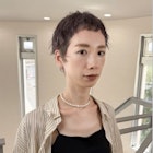 ピクシーベリーショート×ラベンダーグレージュ