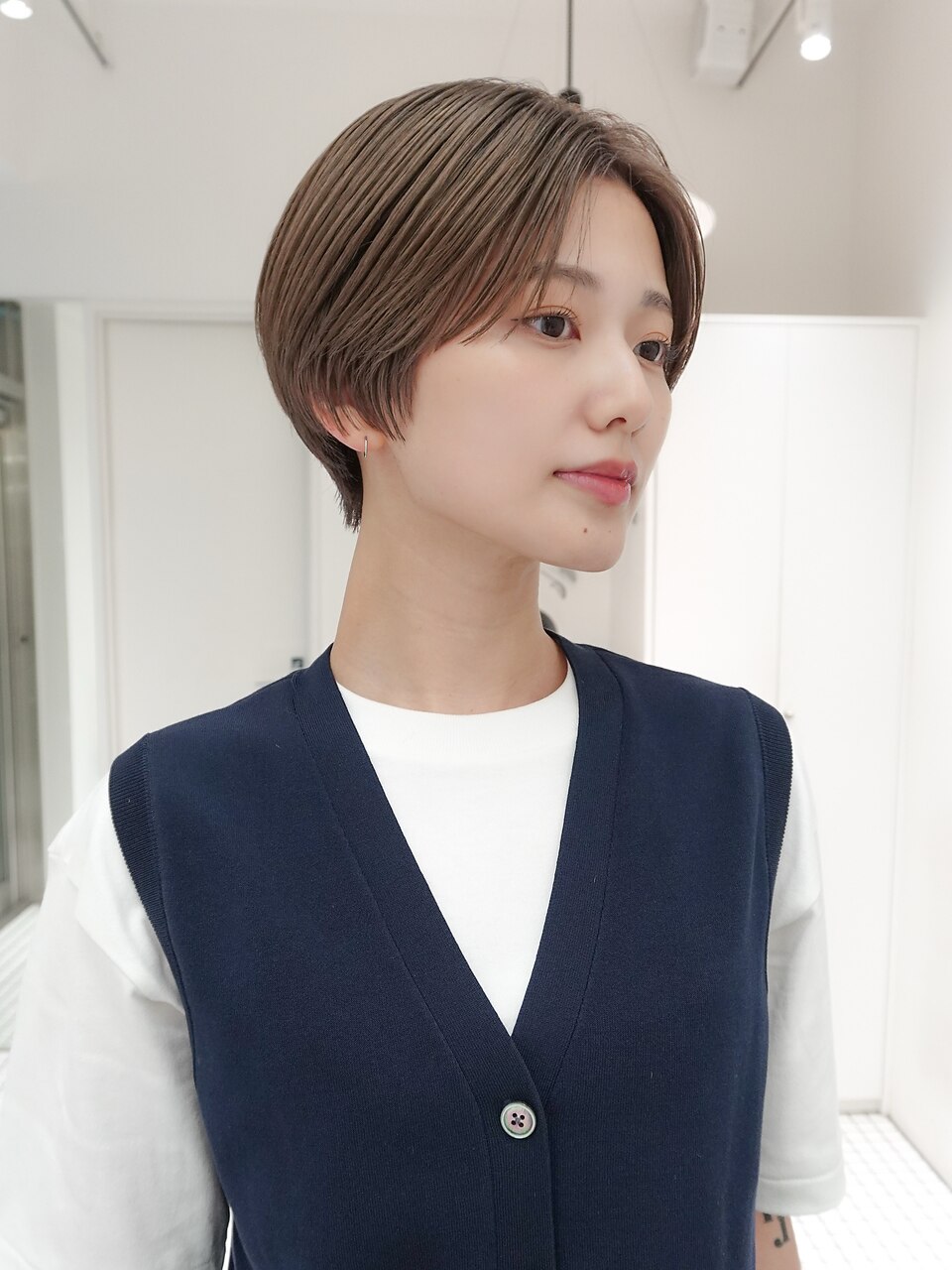 ハンサムショート・ブリーチなしダブルカラー