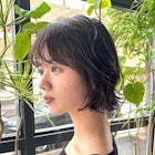 こなれ感ニュアンスパーマボブ