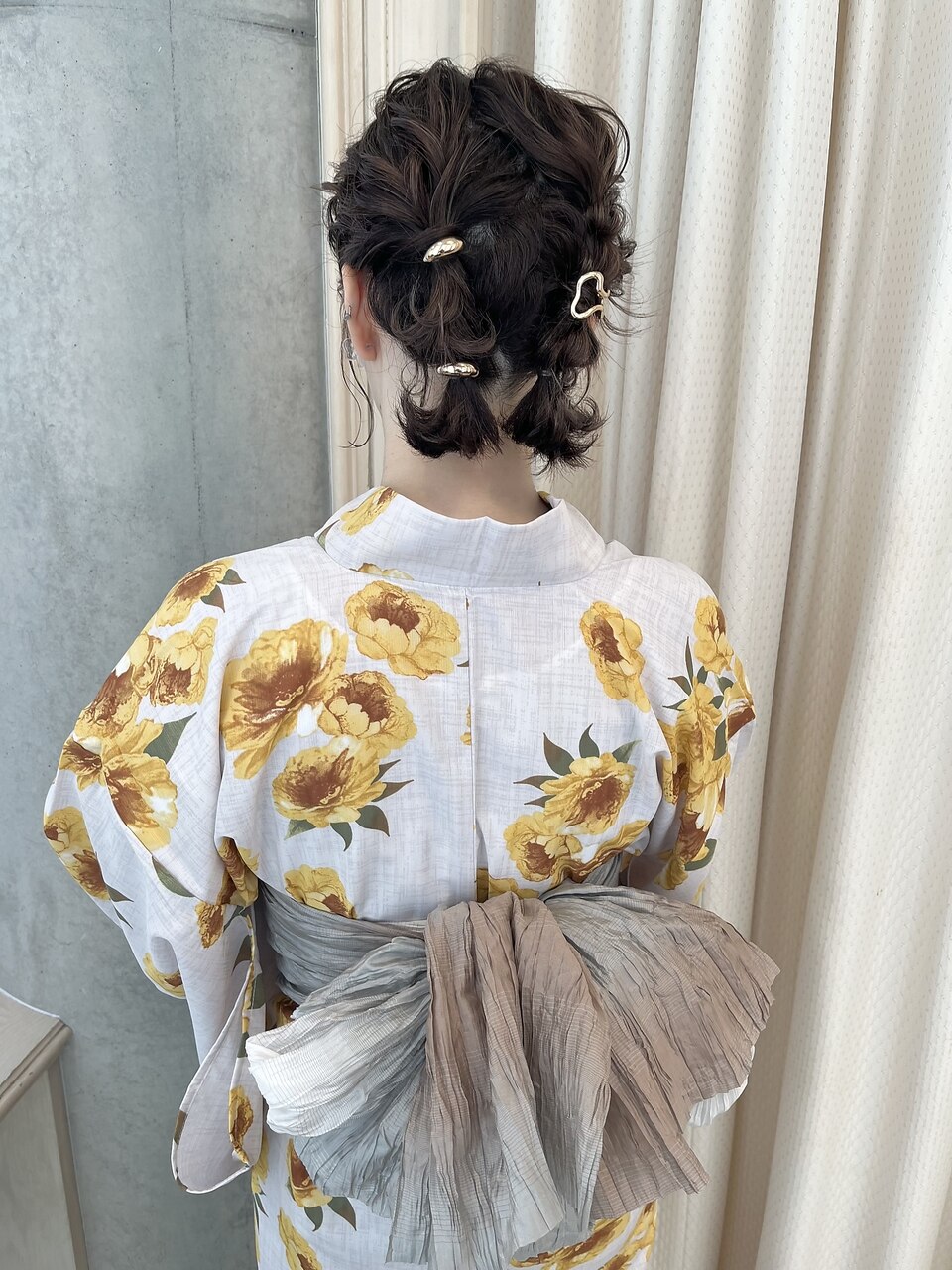 浴衣着付け・ヘアセット.