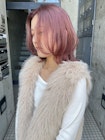 〈atsuno〉色っぽピンク