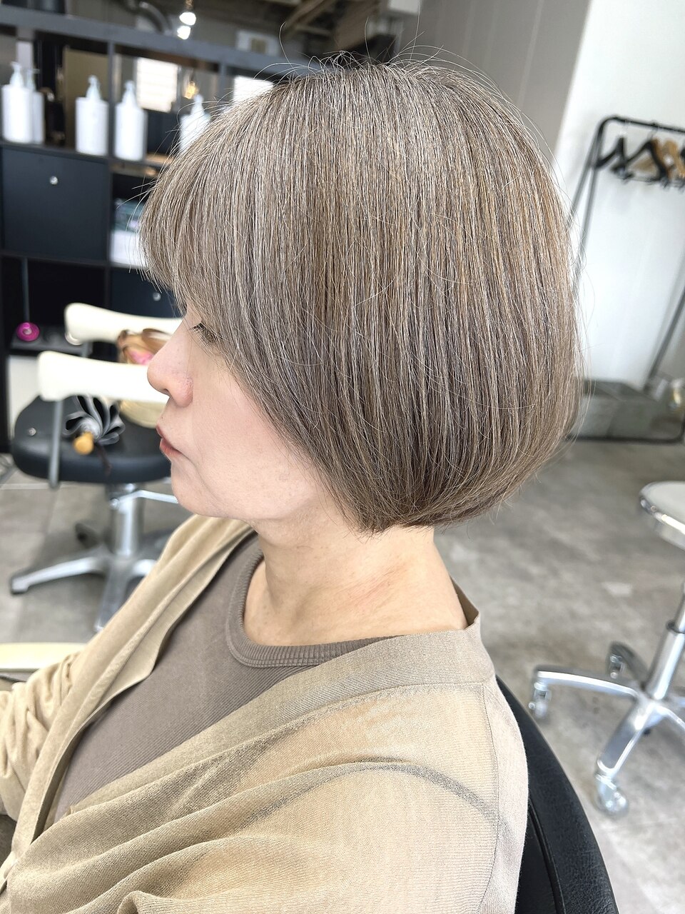 西区新町美容室★roots★白髪ぼかし