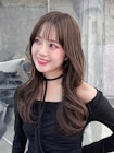 美髪韓国レイヤーイメチェン似合わせ小顔シースルーワイドバング