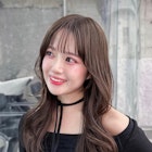 美髪韓国レイヤーイメチェン似合わせ小顔シースルーワイドバング