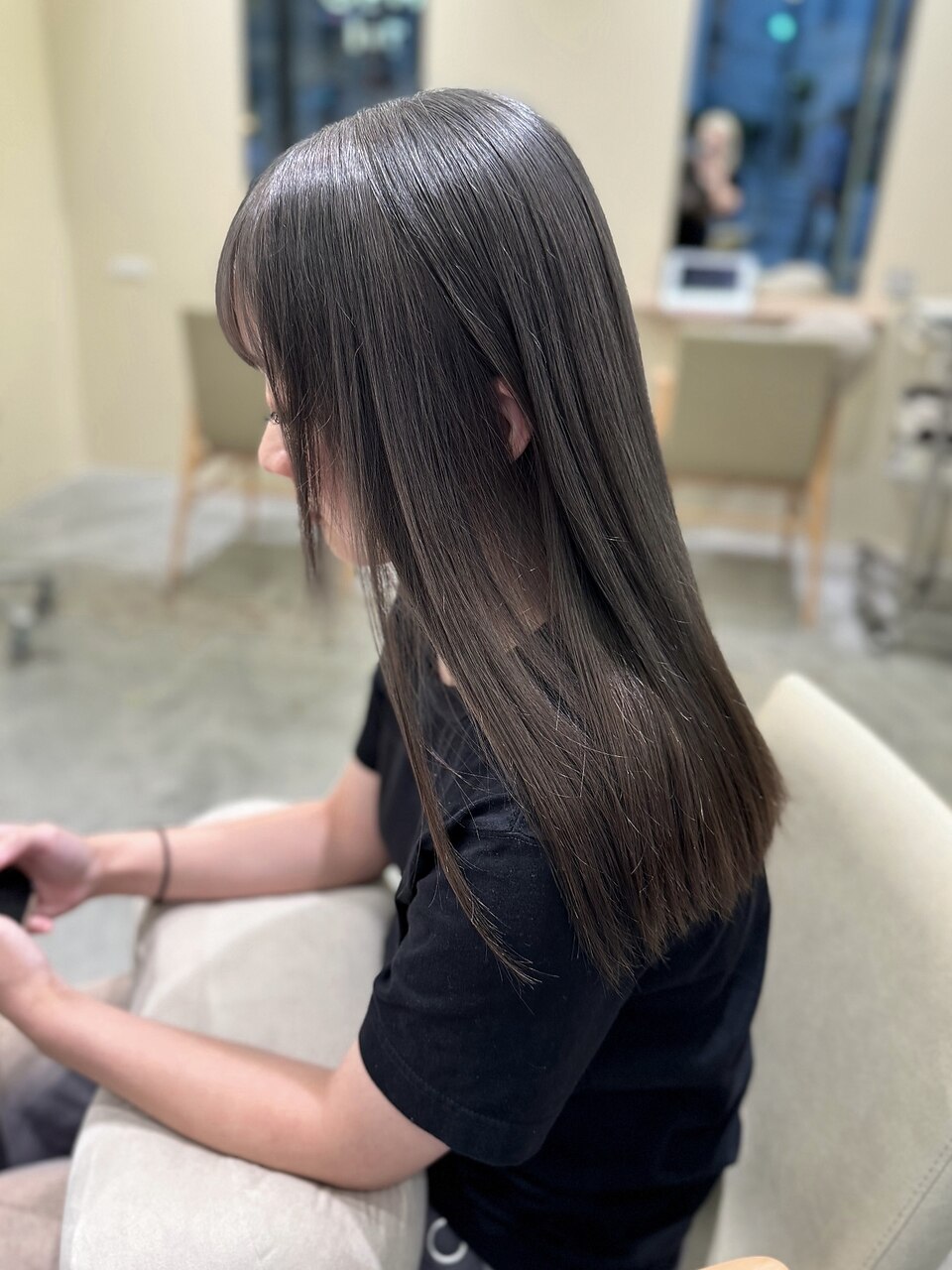 グレージュ/ブリーチ1回〜