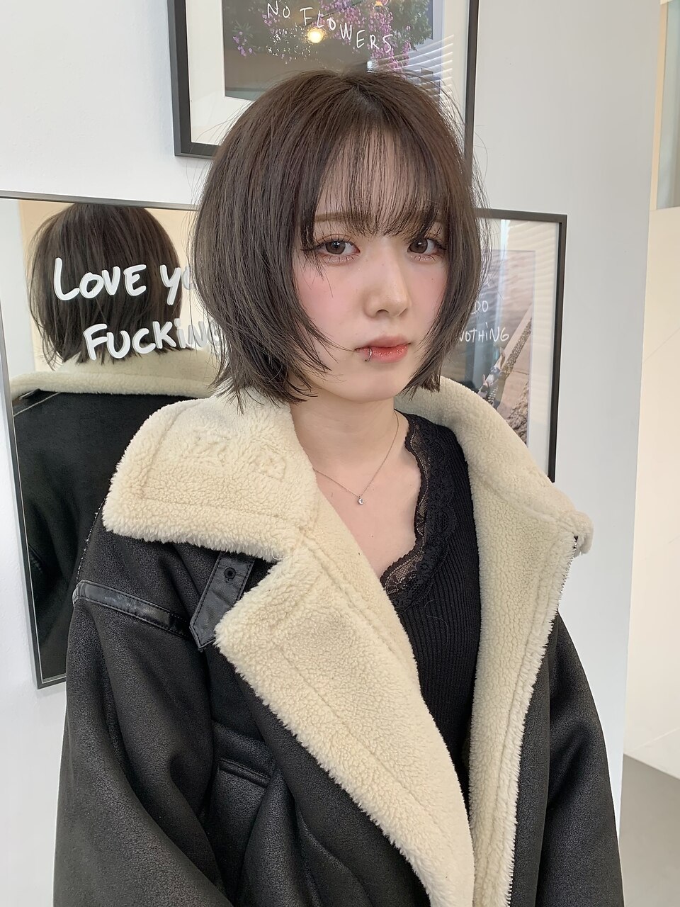 ボブ/レイヤーカット/レイヤーボブ/ショートヘア