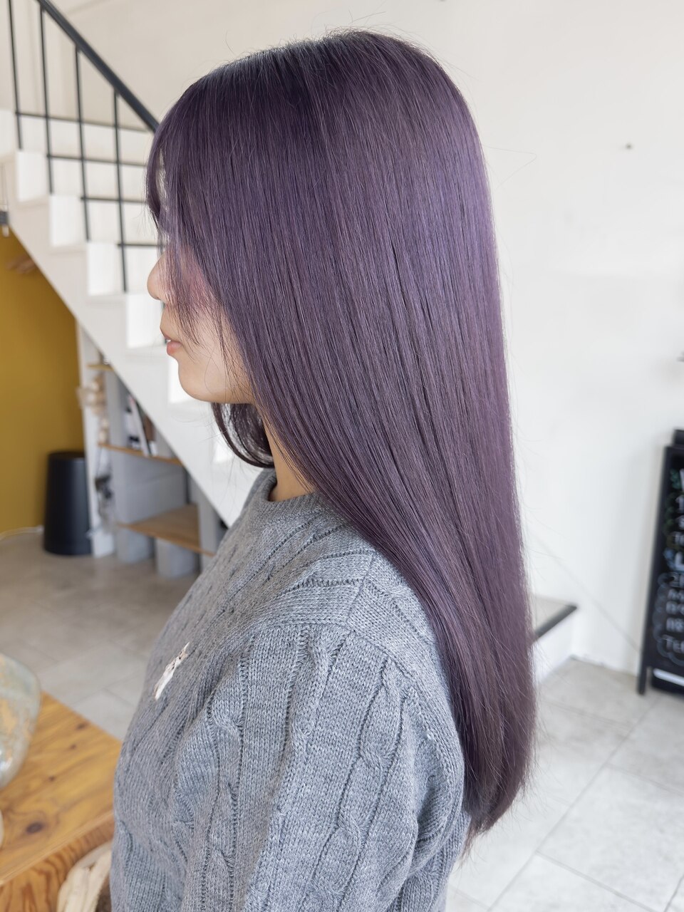 ラベンダーグレーカラー