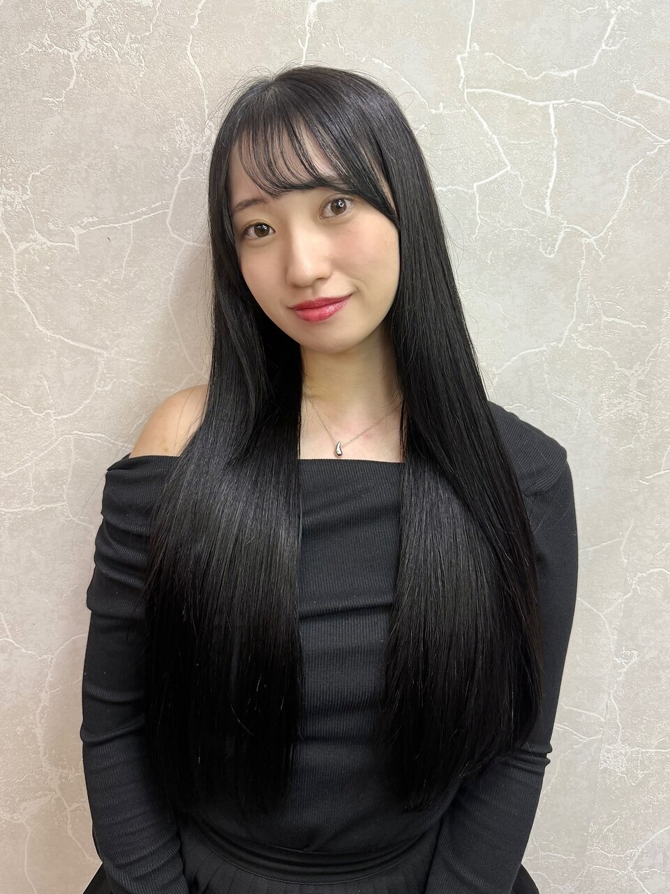 髪質改善/イルミナカラー/前髪カット/おくれ毛/縮毛矯正/韓国風