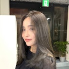 グレージュ/透明感カラー/