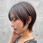 20代.30代美髪イメチェン似合わせカットフルバング斜めバング