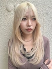 抜きっぱなしブロンド　ロングレイヤー
