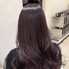 ラベンダーベージュ/ラベンダー/レイヤーカット