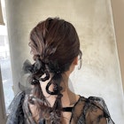 編みおろしツインテール