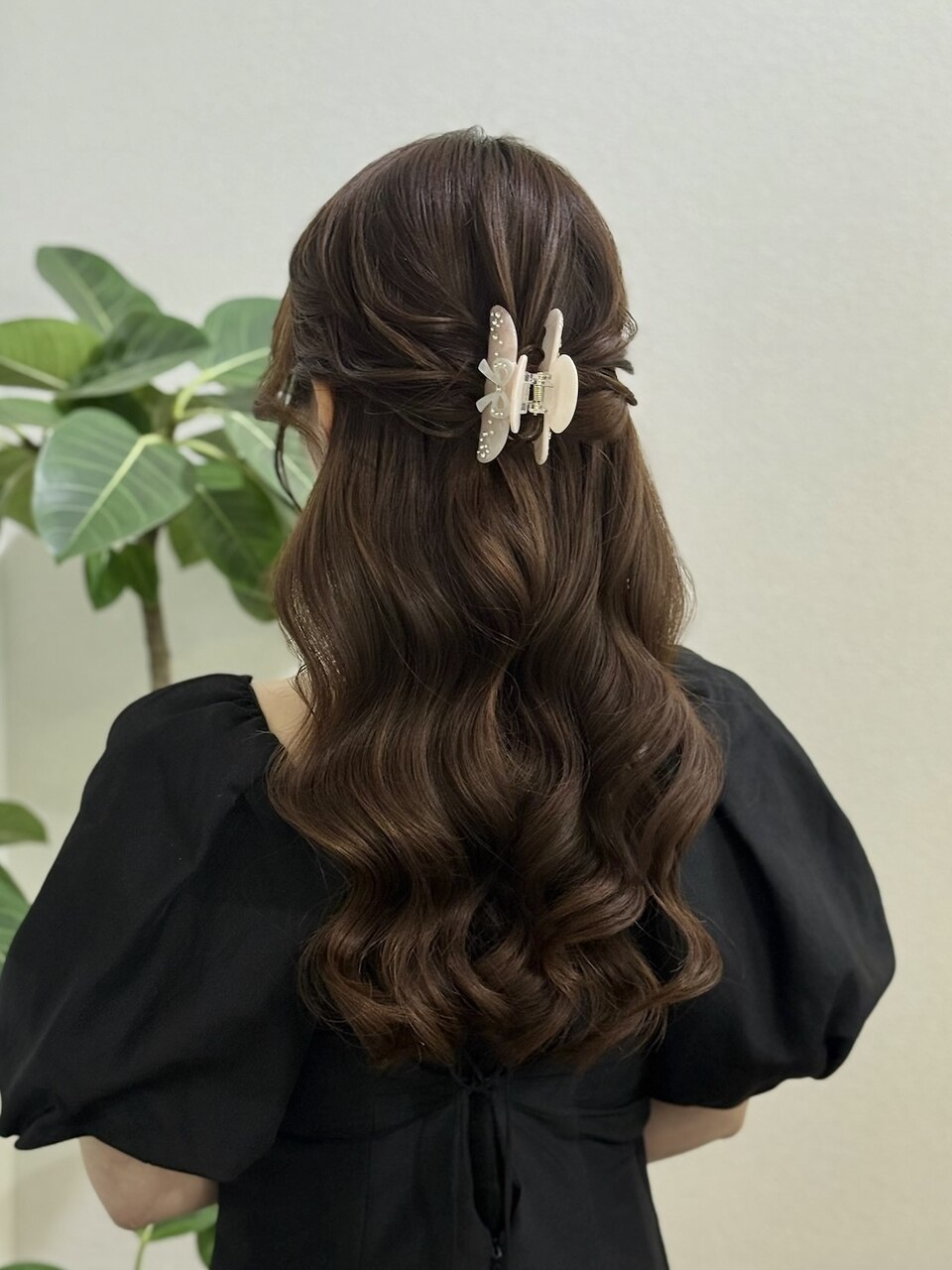 ヨシンモリハーフアップ