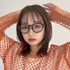 イメチェン/ホワイトブロンド/外ハネボブ/美髪/ワイドバング