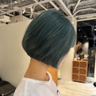 ミニボブ/ターコイズグリーン