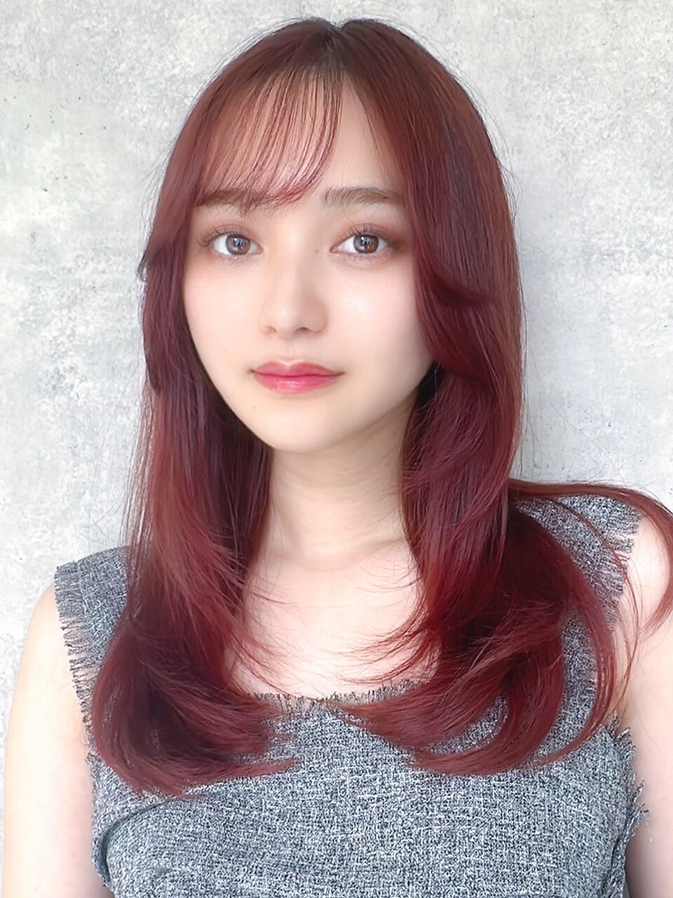 【La fith】ワンホンレイヤー×シースルーバング×ブリーチ