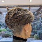 ハンサム刈り上げショートヘア