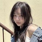 20代30代オリーブグレージュくびれヘア韓国レイヤーロング