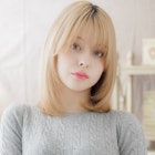 垢抜けハイトーンカラー小顔ウルフレイヤーc7大宮