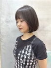 くびれヘア/アプリコットオレンジ/ボブ/髪質改善/縮毛矯正