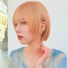 ハイトーン似合わせショート フェイスレイヤー耳掛けショートt84