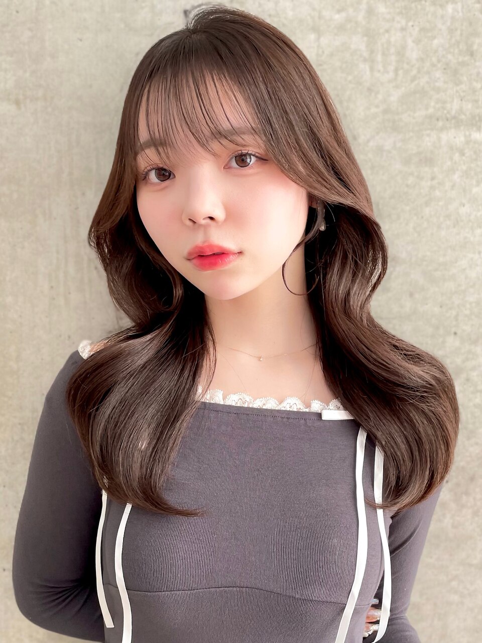 韓国ヘア/韓国レイヤー/レイヤーカット/顔周りカット/ヨシンモリ