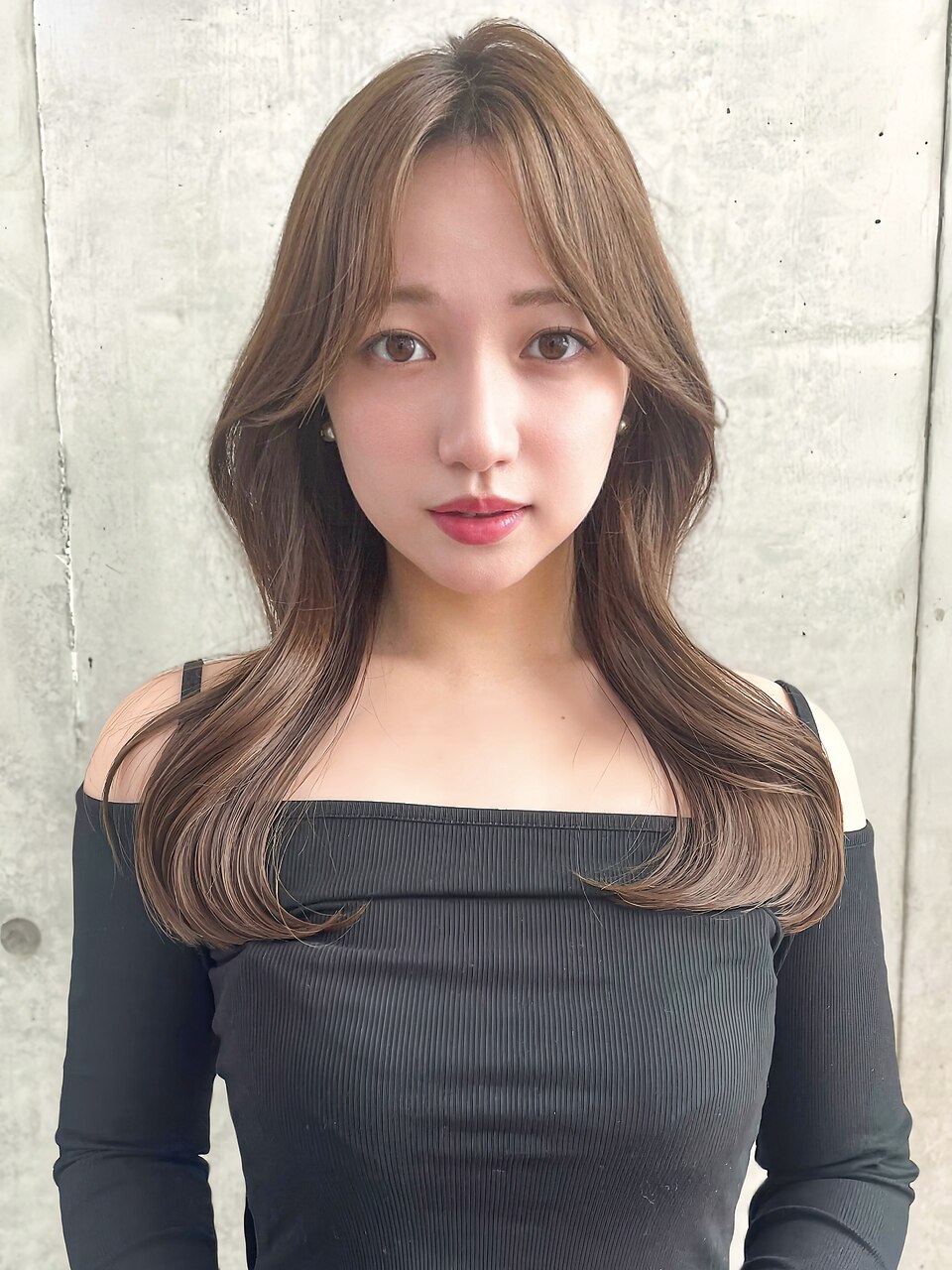 韓国ヘア/韓国レイヤー/レイヤーカット/顔周りカット/ヨシンモリ