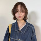 切りっぱなしボブ/レイヤーボブ/レイヤーカット/タッセルボブ