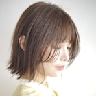 抜け感ショートボブ