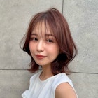 くびれレイヤーとピンクベージュで可愛さMAX