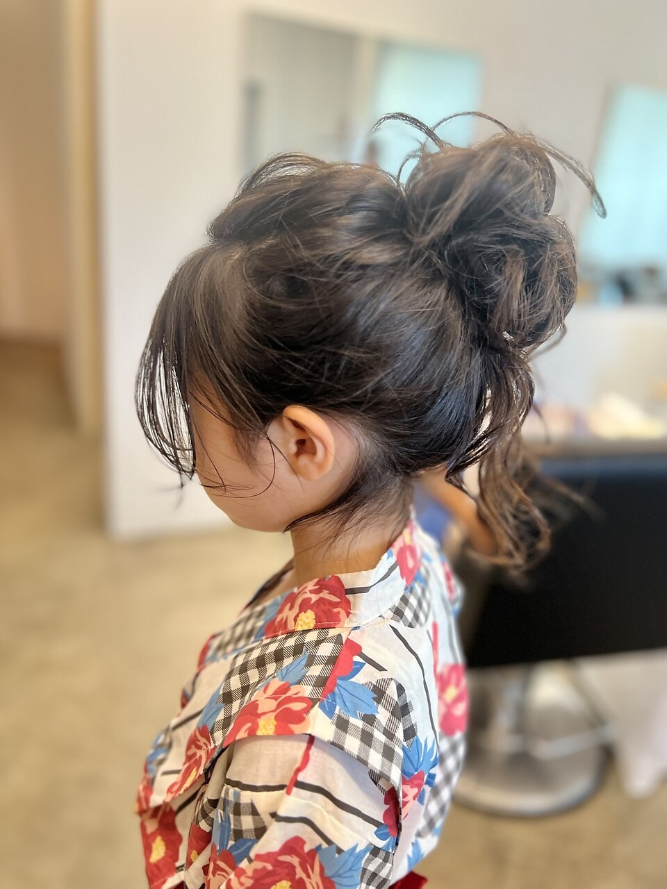キッズヘアアレンジ