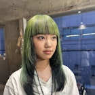 ネオングリーン + インナーブラックカラー