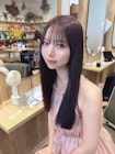 20代30代くびれヘアチェリーレッド韓国レイヤーダークレッド