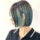 【アンブレラカラー&ショートボブ】