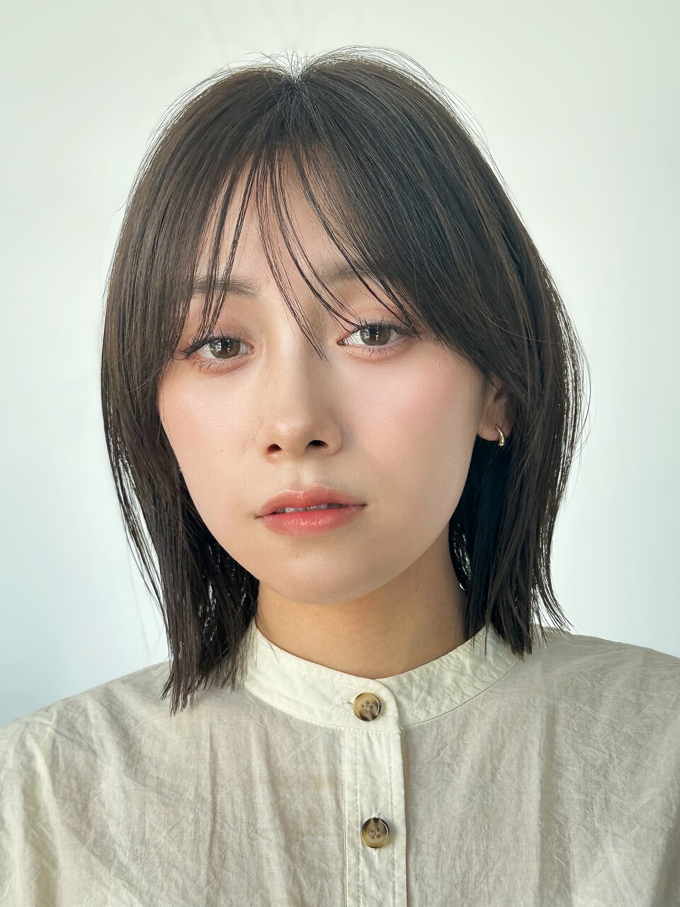 ぱつっとボブ/外ハネボブ/大人ボブ/垢抜けボブ/シースルーバング