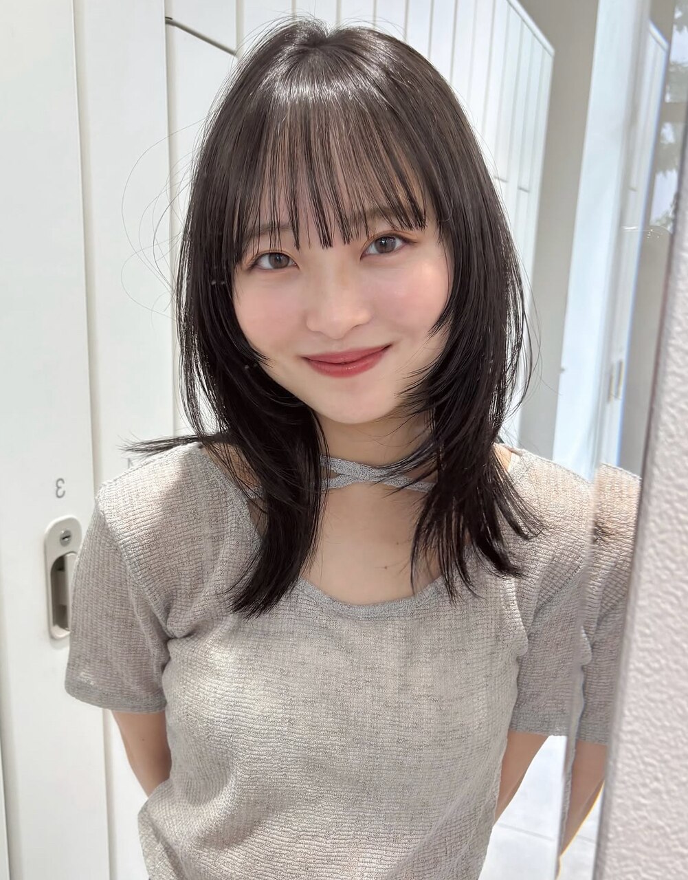 【Un ami】レイヤーカット/ミディアムレイヤー/フェイスレイヤー