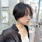 NUDE 10代20代30代レイヤーハンサムショート前髪なしショート