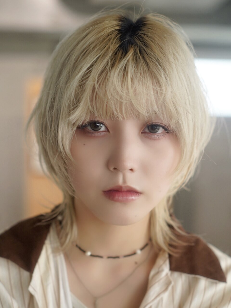 抜きっぱなしホワイトクラゲヘアー［salonLyla］